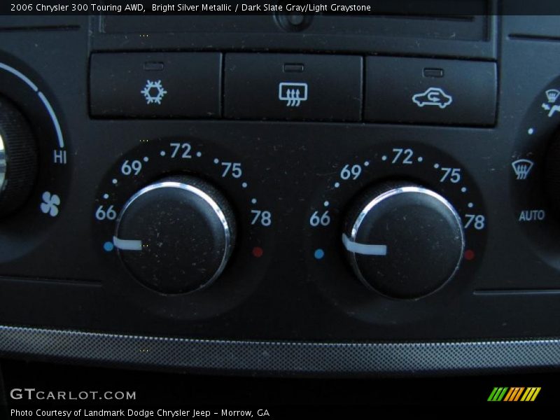 Bright Silver Metallic / Dark Slate Gray/Light Graystone 2006 Chrysler 300 Touring AWD