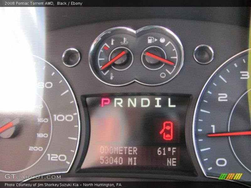 Black / Ebony 2008 Pontiac Torrent AWD