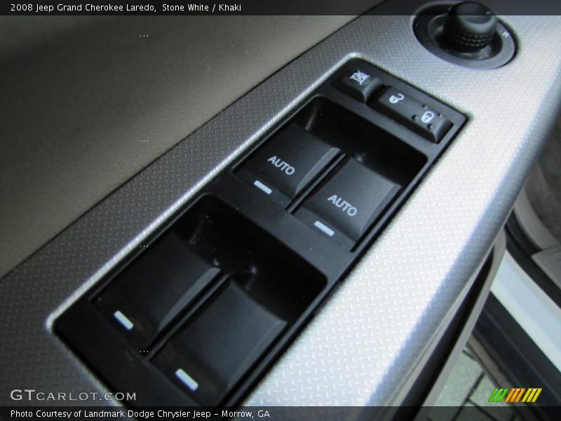 Stone White / Khaki 2008 Jeep Grand Cherokee Laredo