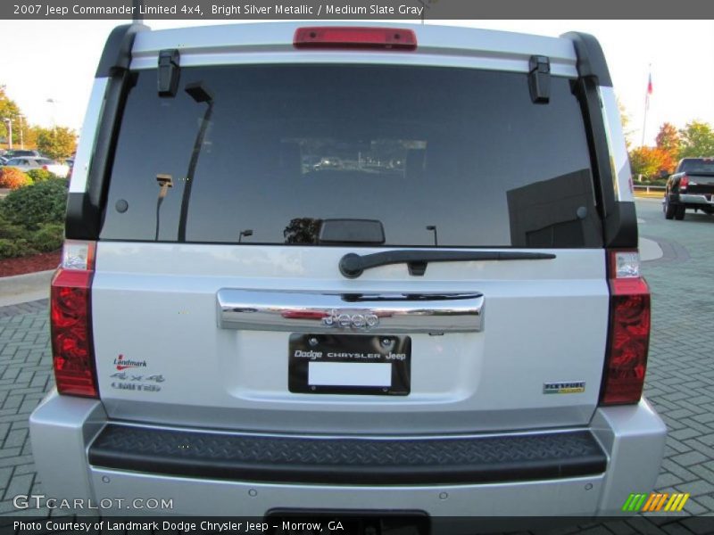 Bright Silver Metallic / Medium Slate Gray 2007 Jeep Commander Limited 4x4
