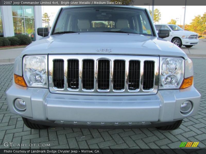 Bright Silver Metallic / Medium Slate Gray 2007 Jeep Commander Limited 4x4