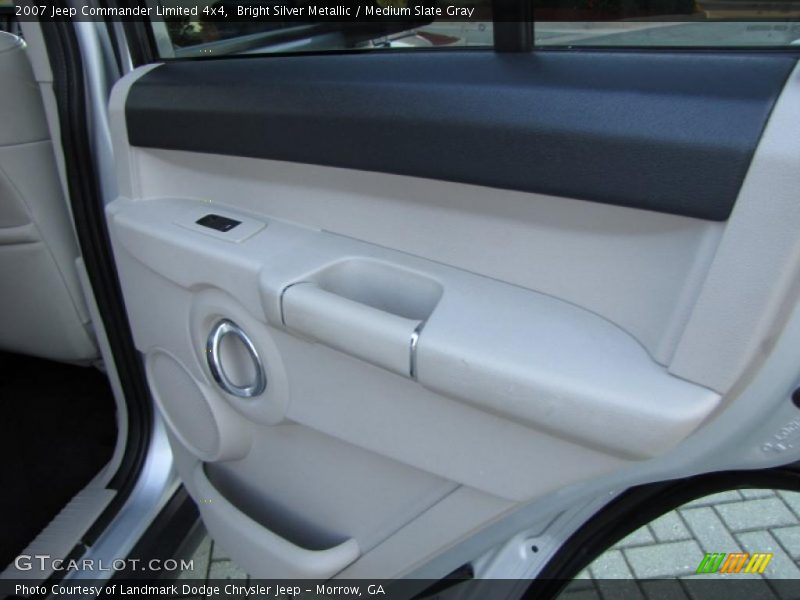 Bright Silver Metallic / Medium Slate Gray 2007 Jeep Commander Limited 4x4