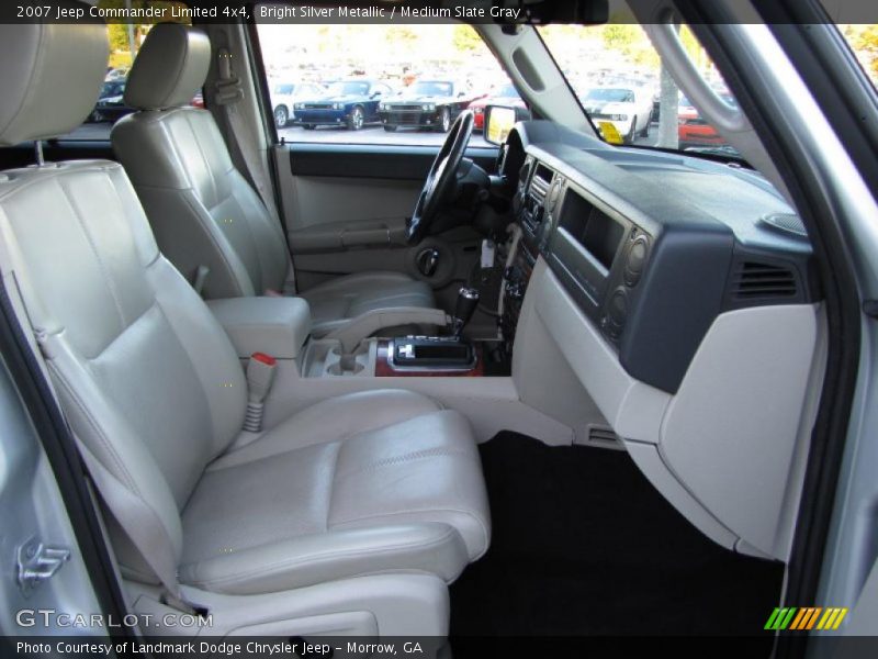  2007 Commander Limited 4x4 Medium Slate Gray Interior