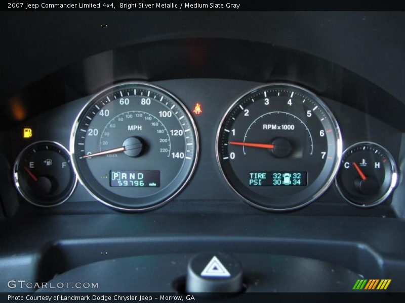  2007 Commander Limited 4x4 Limited 4x4 Gauges