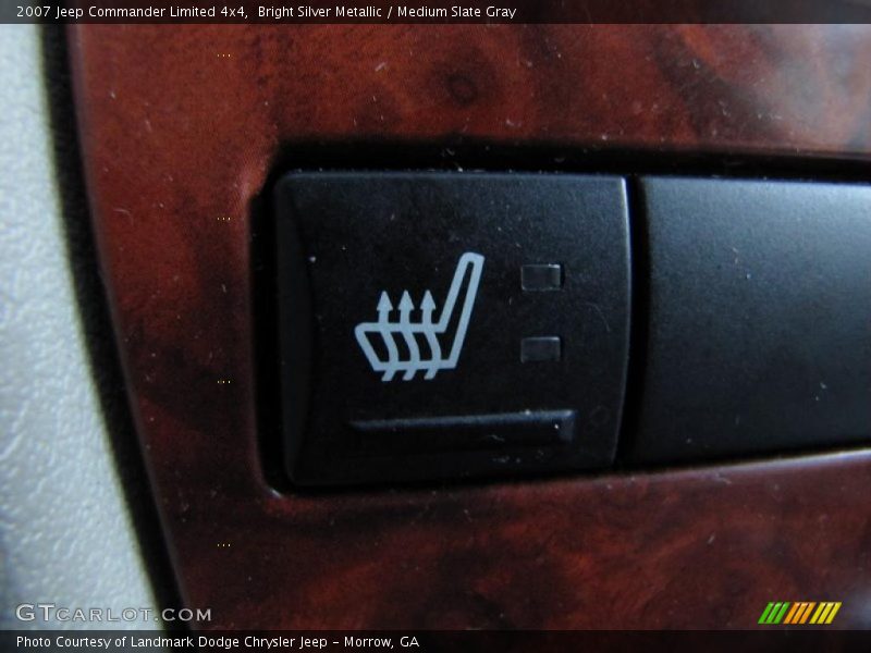 Bright Silver Metallic / Medium Slate Gray 2007 Jeep Commander Limited 4x4