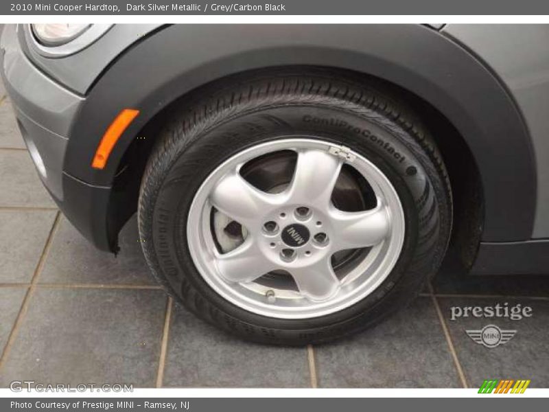 Dark Silver Metallic / Grey/Carbon Black 2010 Mini Cooper Hardtop