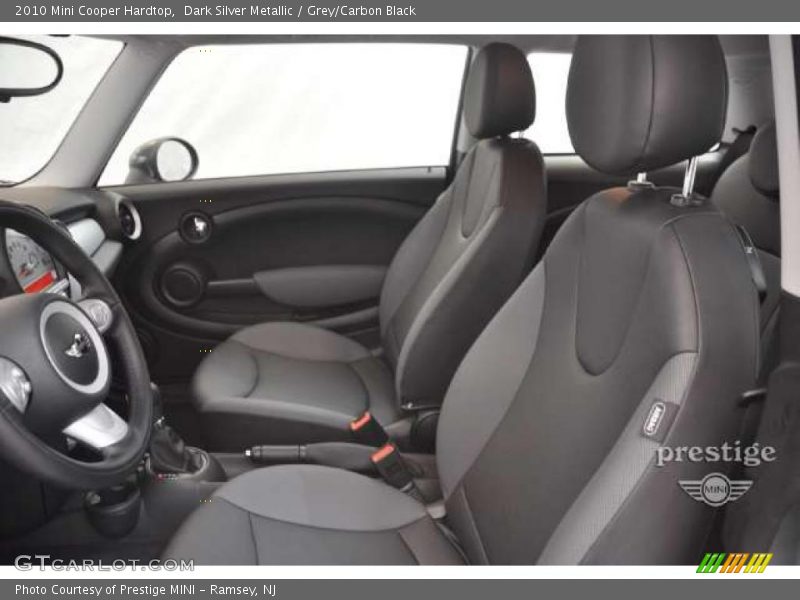 Dark Silver Metallic / Grey/Carbon Black 2010 Mini Cooper Hardtop