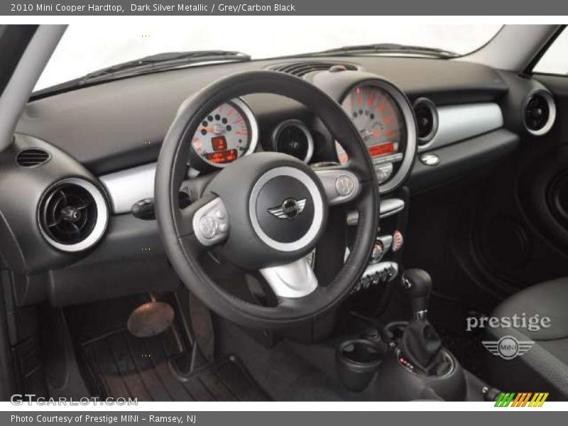 Dark Silver Metallic / Grey/Carbon Black 2010 Mini Cooper Hardtop