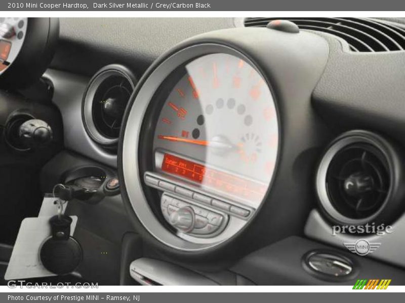 Dark Silver Metallic / Grey/Carbon Black 2010 Mini Cooper Hardtop