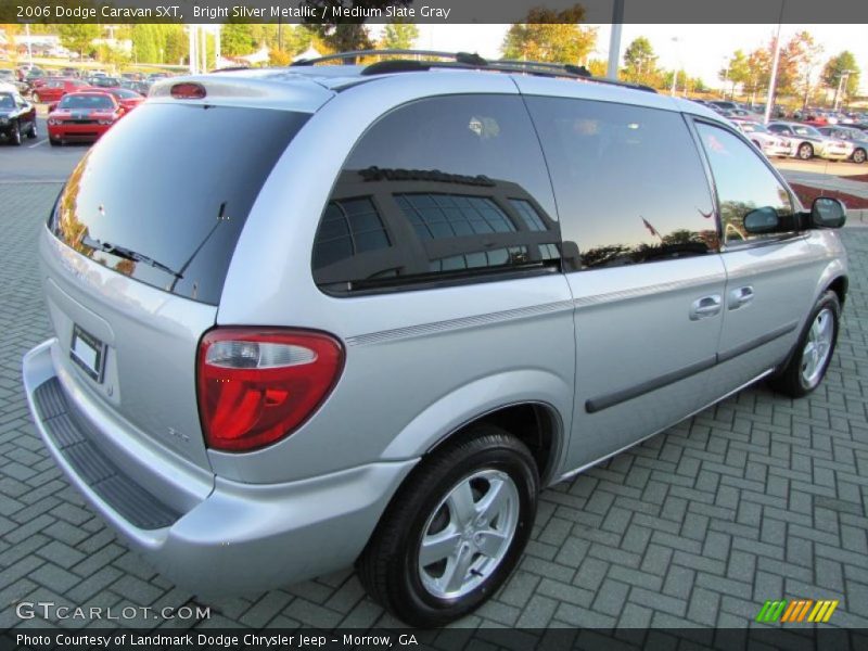 Bright Silver Metallic / Medium Slate Gray 2006 Dodge Caravan SXT