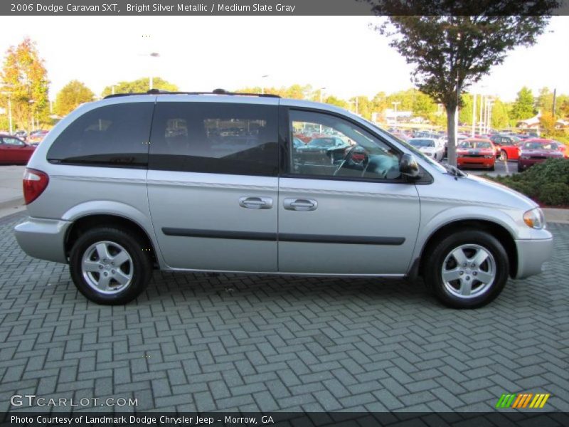 Bright Silver Metallic / Medium Slate Gray 2006 Dodge Caravan SXT