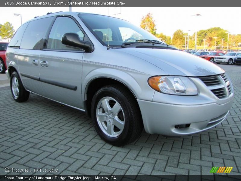 Bright Silver Metallic / Medium Slate Gray 2006 Dodge Caravan SXT