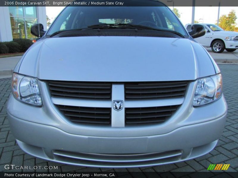 Bright Silver Metallic / Medium Slate Gray 2006 Dodge Caravan SXT