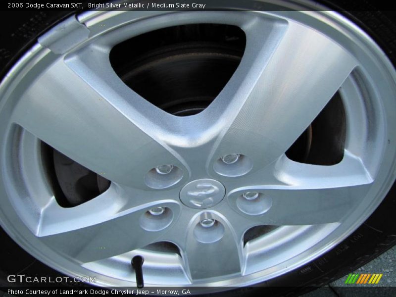 Bright Silver Metallic / Medium Slate Gray 2006 Dodge Caravan SXT