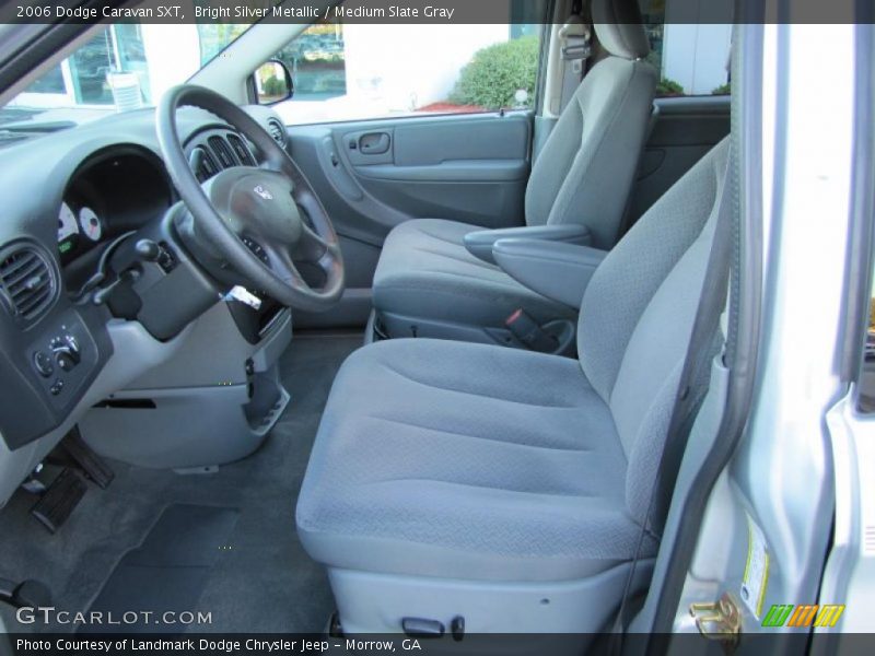 Bright Silver Metallic / Medium Slate Gray 2006 Dodge Caravan SXT