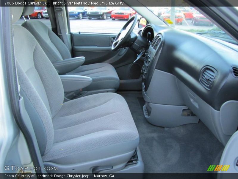 Bright Silver Metallic / Medium Slate Gray 2006 Dodge Caravan SXT