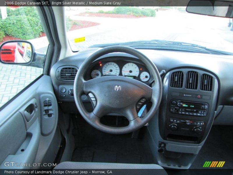 Bright Silver Metallic / Medium Slate Gray 2006 Dodge Caravan SXT