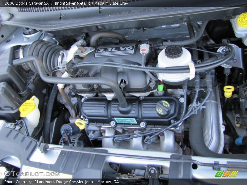 Bright Silver Metallic / Medium Slate Gray 2006 Dodge Caravan SXT
