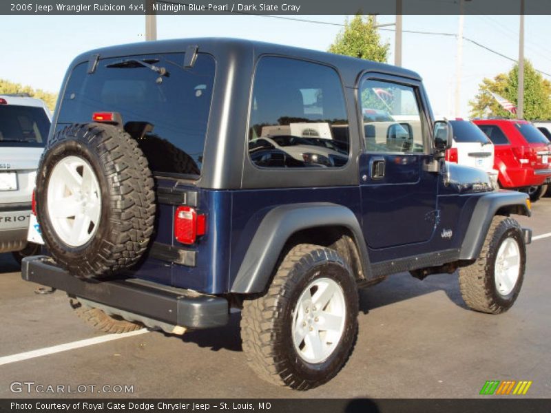 Midnight Blue Pearl / Dark Slate Gray 2006 Jeep Wrangler Rubicon 4x4