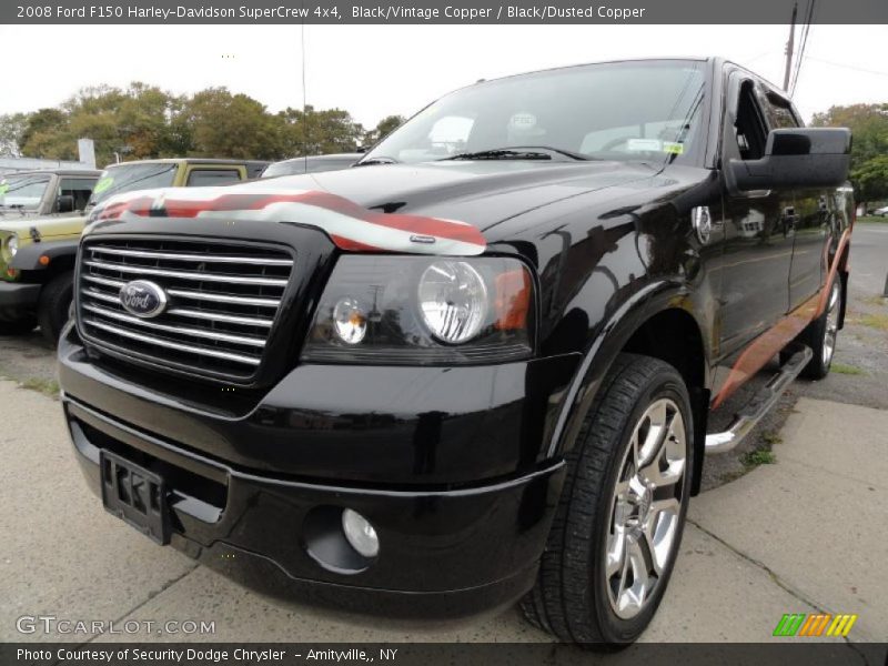 Black/Vintage Copper / Black/Dusted Copper 2008 Ford F150 Harley-Davidson SuperCrew 4x4