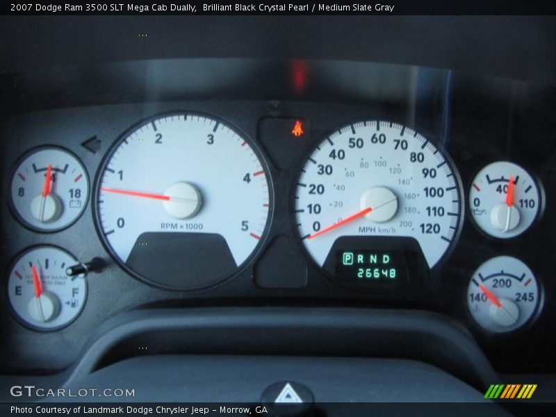  2007 Ram 3500 SLT Mega Cab Dually SLT Mega Cab Dually Gauges