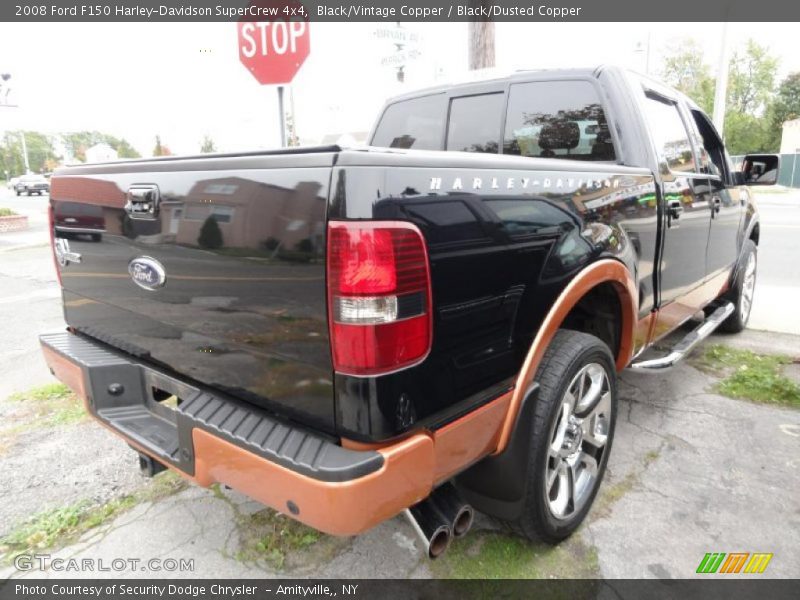 Black/Vintage Copper / Black/Dusted Copper 2008 Ford F150 Harley-Davidson SuperCrew 4x4