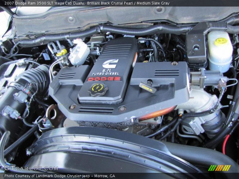  2007 Ram 3500 SLT Mega Cab Dually Engine - 6.7 Liter OHV 24-Valve Turbo Diesel Inline 6 Cylinder