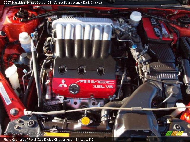 Sunset Pearlescent / Dark Charcoal 2007 Mitsubishi Eclipse Spyder GT