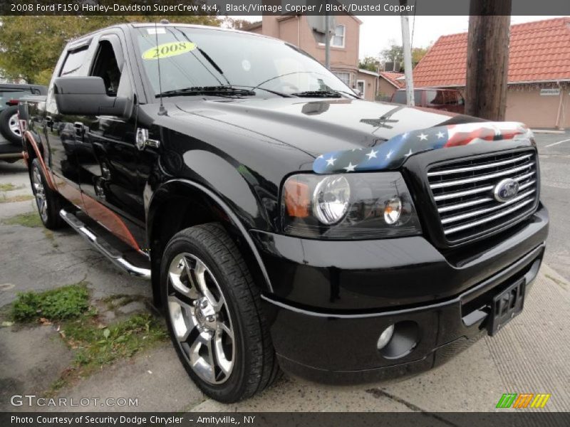 Black/Vintage Copper / Black/Dusted Copper 2008 Ford F150 Harley-Davidson SuperCrew 4x4