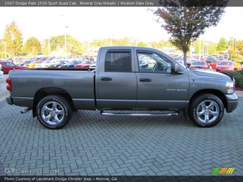 Mineral Gray Metallic / Medium Slate Gray 2007 Dodge Ram 1500 Sport Quad Cab