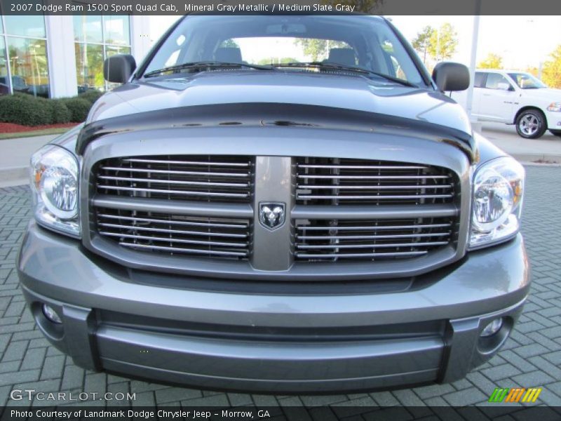 Mineral Gray Metallic / Medium Slate Gray 2007 Dodge Ram 1500 Sport Quad Cab