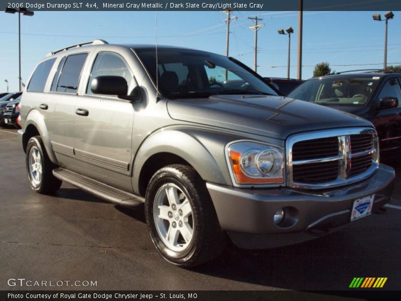Mineral Gray Metallic / Dark Slate Gray/Light Slate Gray 2006 Dodge Durango SLT 4x4