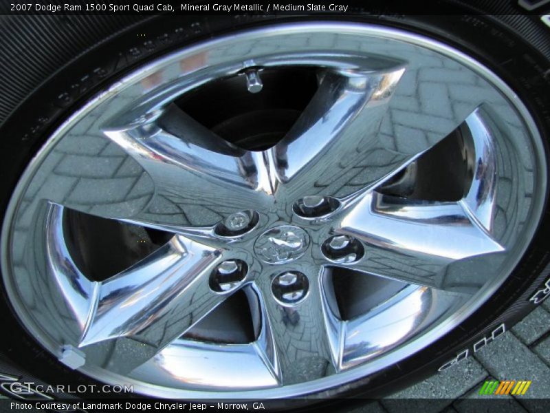 Mineral Gray Metallic / Medium Slate Gray 2007 Dodge Ram 1500 Sport Quad Cab