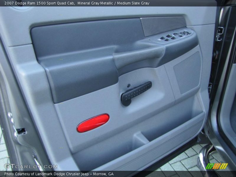 Mineral Gray Metallic / Medium Slate Gray 2007 Dodge Ram 1500 Sport Quad Cab