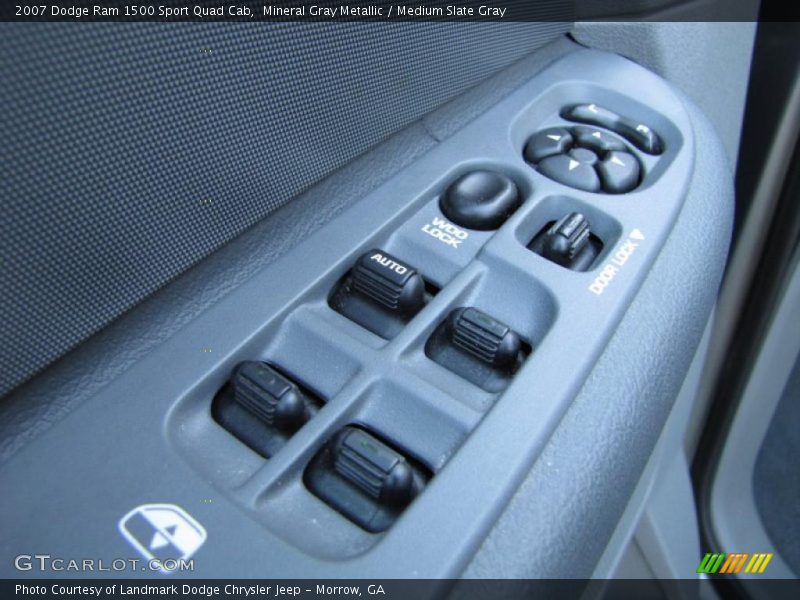Mineral Gray Metallic / Medium Slate Gray 2007 Dodge Ram 1500 Sport Quad Cab