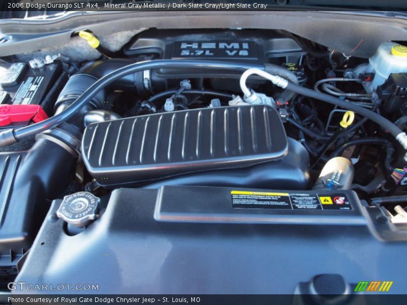  2006 Durango SLT 4x4 Engine - 5.7 Liter HEMI OHV 16V V8