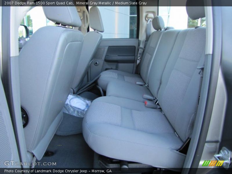 Mineral Gray Metallic / Medium Slate Gray 2007 Dodge Ram 1500 Sport Quad Cab