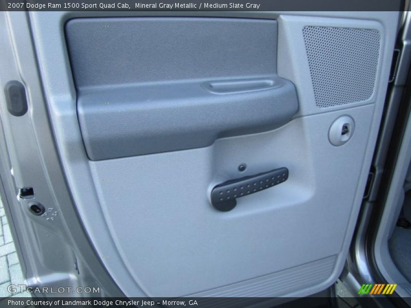 Mineral Gray Metallic / Medium Slate Gray 2007 Dodge Ram 1500 Sport Quad Cab