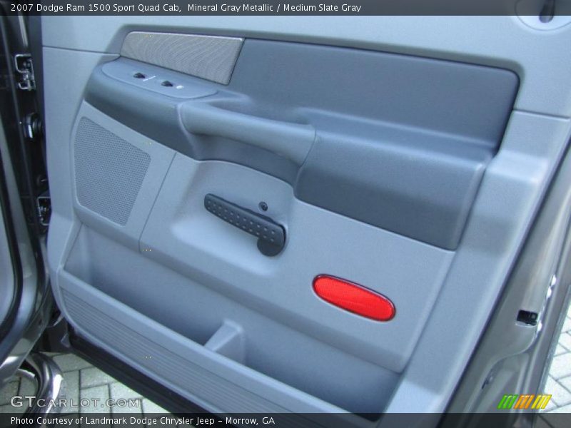 Mineral Gray Metallic / Medium Slate Gray 2007 Dodge Ram 1500 Sport Quad Cab