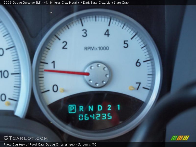 Mineral Gray Metallic / Dark Slate Gray/Light Slate Gray 2006 Dodge Durango SLT 4x4