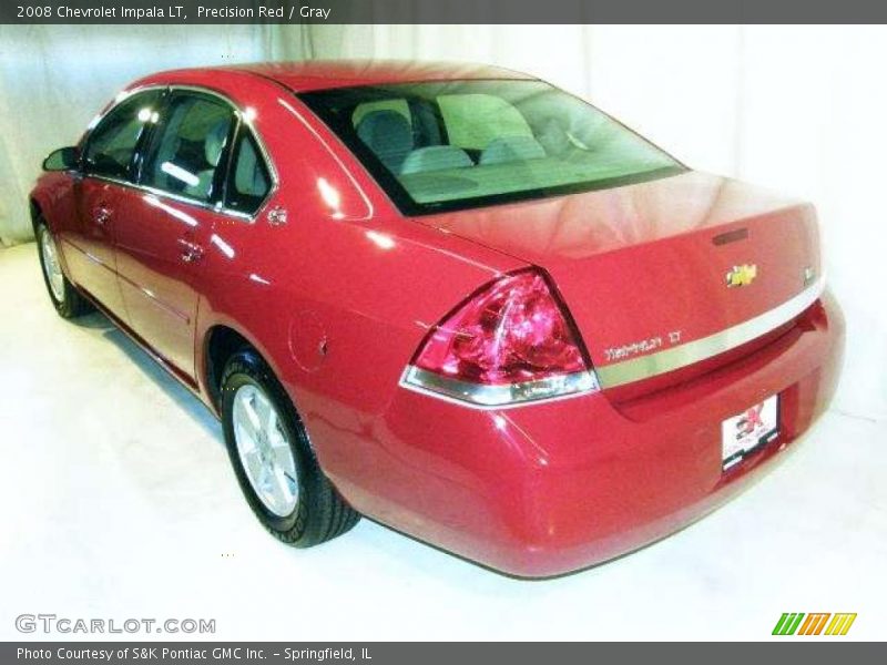 Precision Red / Gray 2008 Chevrolet Impala LT