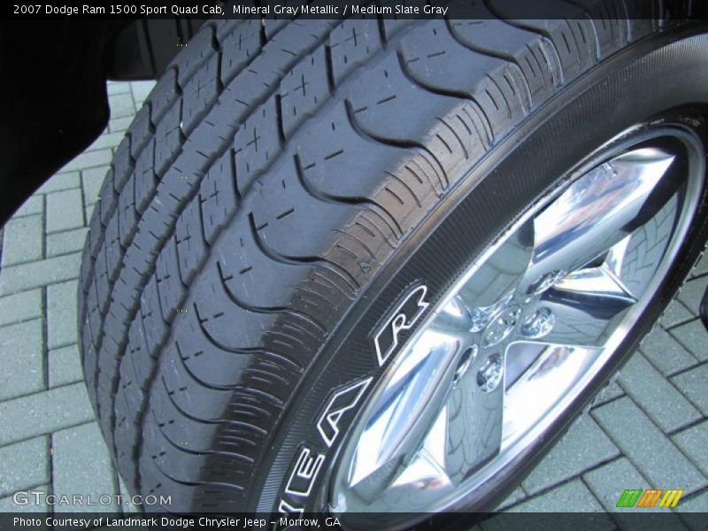 Mineral Gray Metallic / Medium Slate Gray 2007 Dodge Ram 1500 Sport Quad Cab