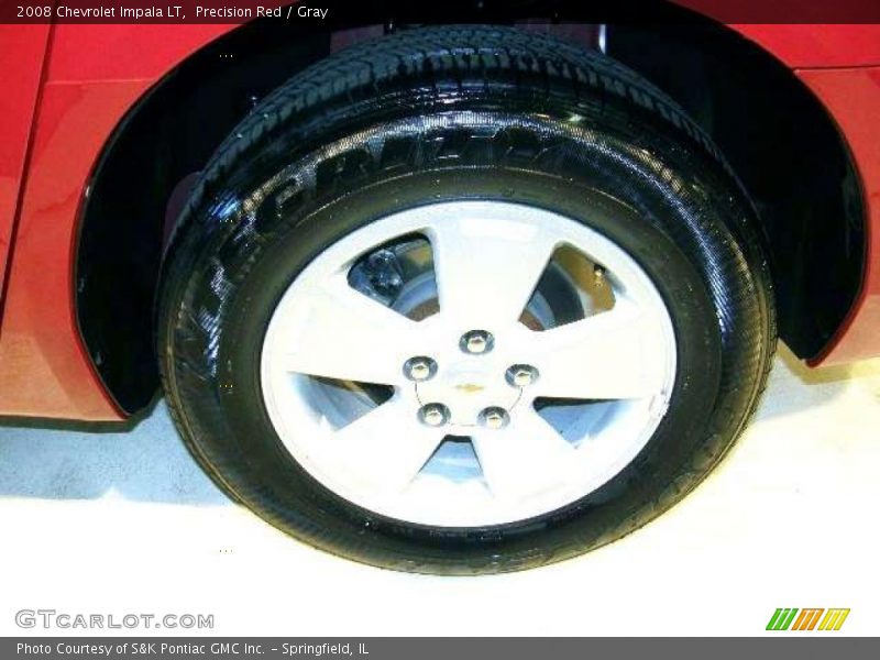 Precision Red / Gray 2008 Chevrolet Impala LT