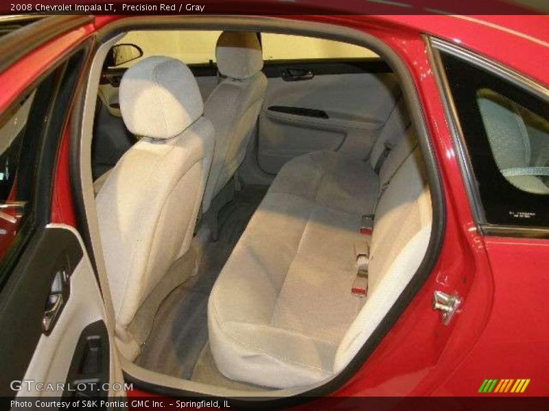 Precision Red / Gray 2008 Chevrolet Impala LT
