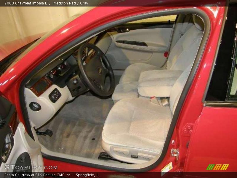 Precision Red / Gray 2008 Chevrolet Impala LT
