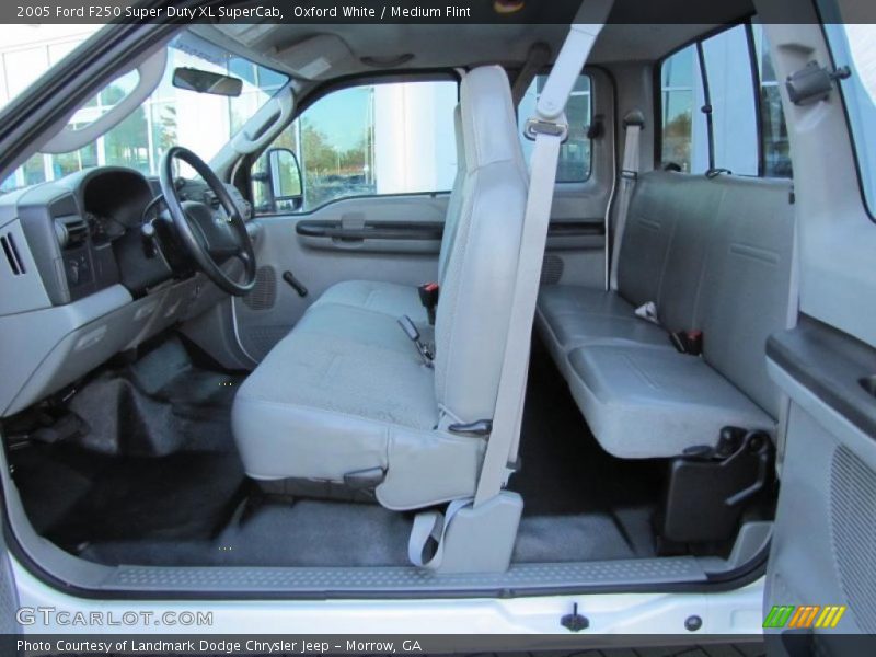 Medium Flint Interior - 2005 F250 Super Duty XL SuperCab 
