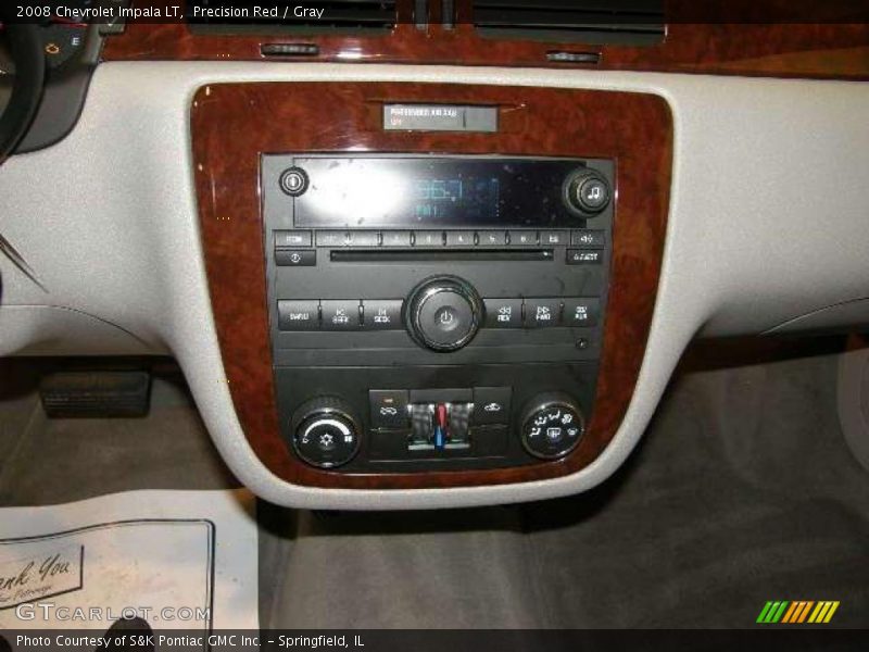 Precision Red / Gray 2008 Chevrolet Impala LT