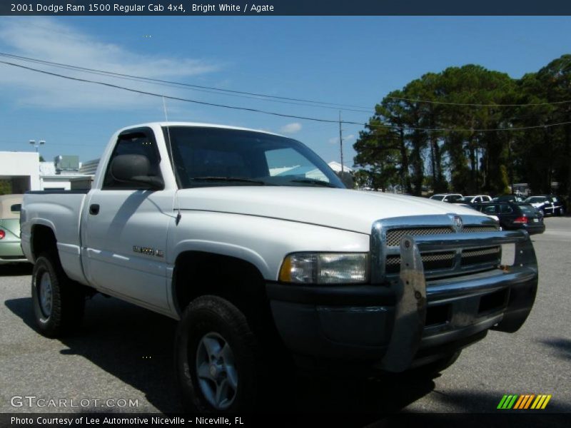 Bright White / Agate 2001 Dodge Ram 1500 Regular Cab 4x4