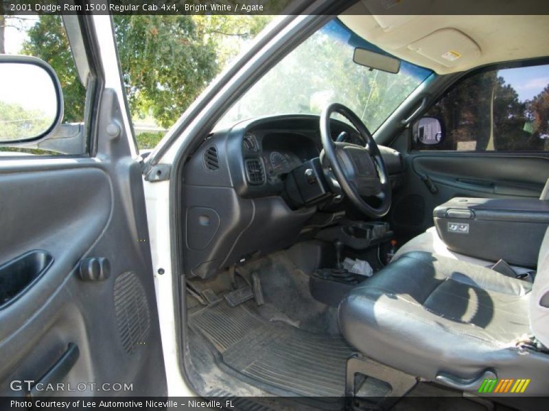 Bright White / Agate 2001 Dodge Ram 1500 Regular Cab 4x4