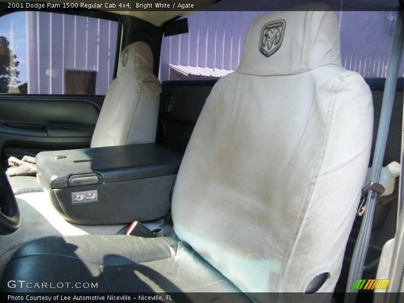 Bright White / Agate 2001 Dodge Ram 1500 Regular Cab 4x4